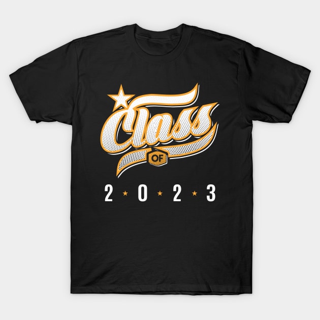 Class Of 2023 Senior 2023 Graduation School T-Shirt by cidolopez